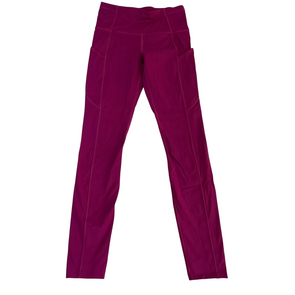 Lululemon Speed Up Tight Womens 4 Magenta Pink High Rise Pocket Leggings